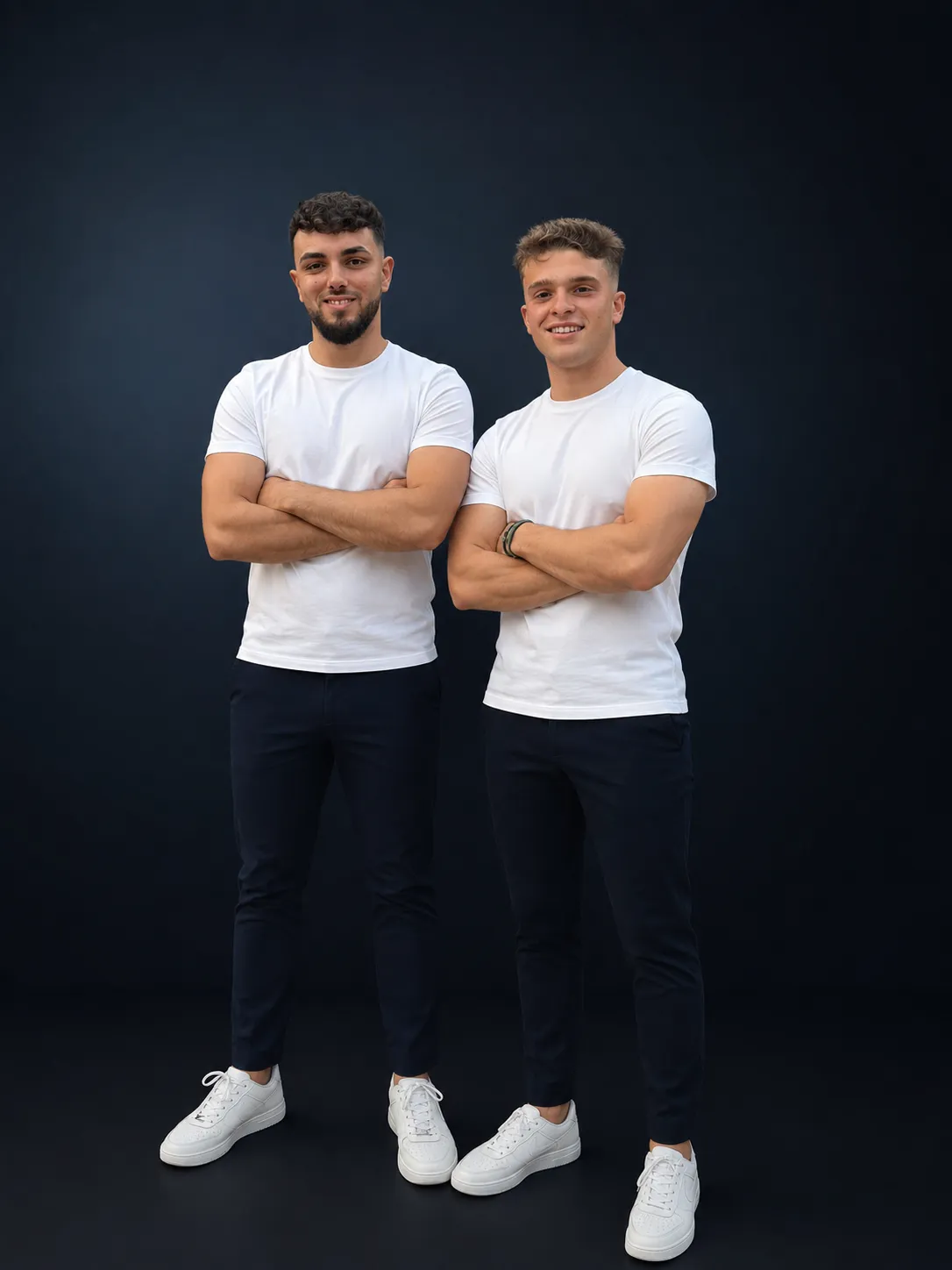 Tomás Castillo y Sebastián González, fundadores de BasTom Tech